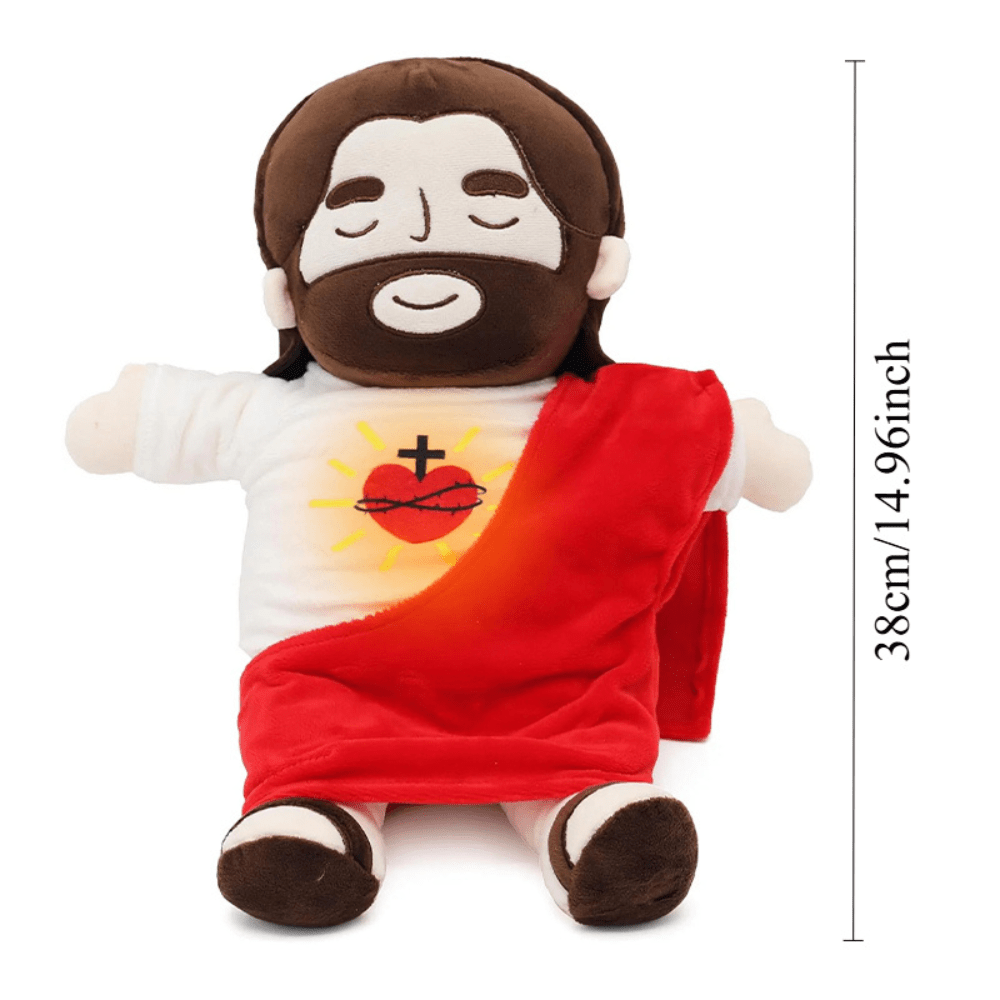 SerenityCuddle | Soft Hypoallergenic Jesus Plush Sleep Companion 6
