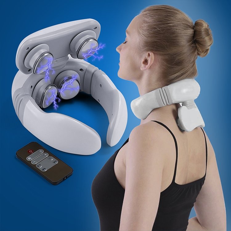 SerenityWave | Soothing 4D Wireless Neck and Shoulder Massager with Heat 1