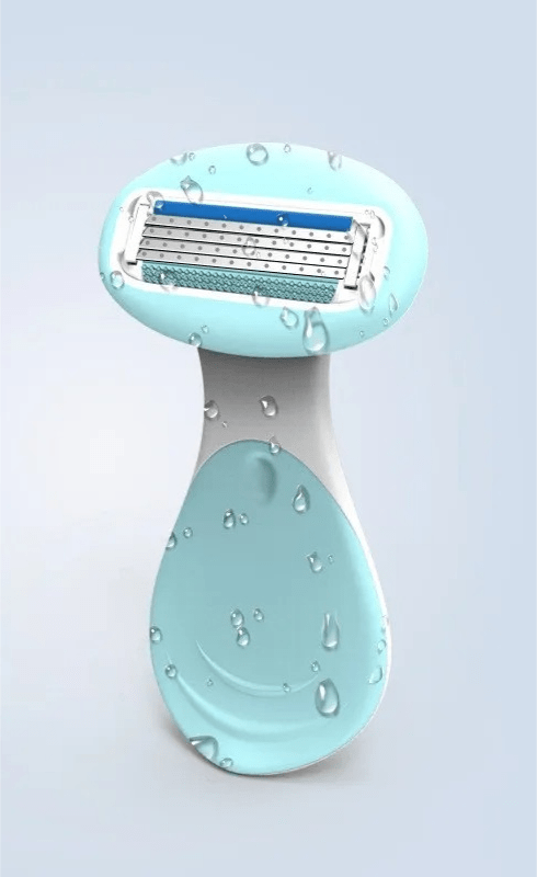 Sharpge | 4-Blade Compact Razor with Travel Case for Smooth Shaving 0