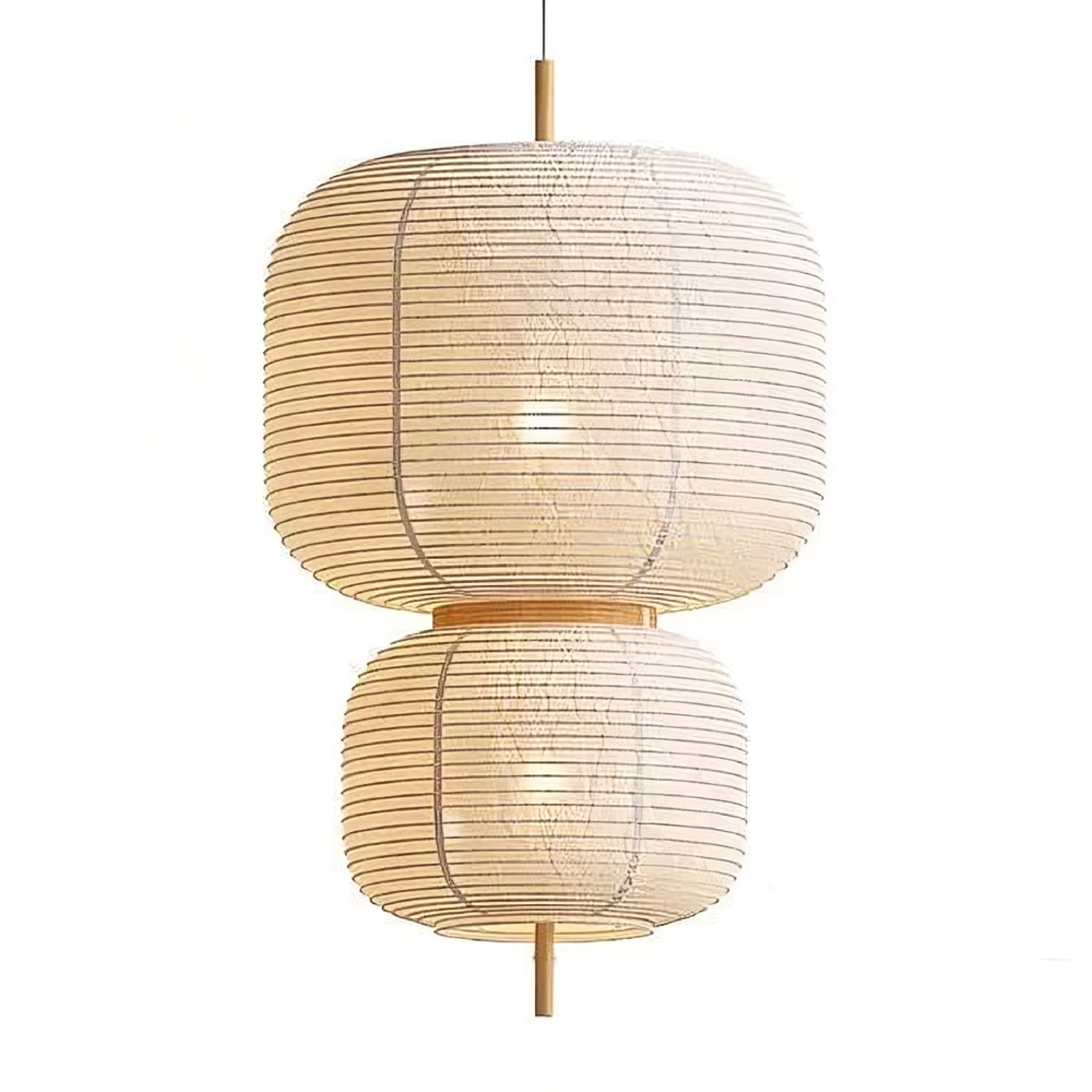 ShojiGlow | Japanese-inspired Interior Rice Paper Hanging Lamp 5