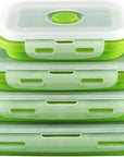 SiliconeFlex | Collapsible Leak-Proof Food Storage Containers Set 0