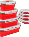SiliconeFlex | Collapsible Leak-Proof Food Storage Containers Set 12