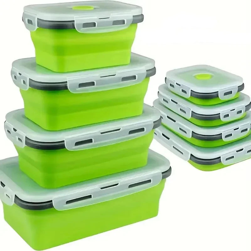 SiliconeFlex | Collapsible Leak-Proof Food Storage Containers Set 13