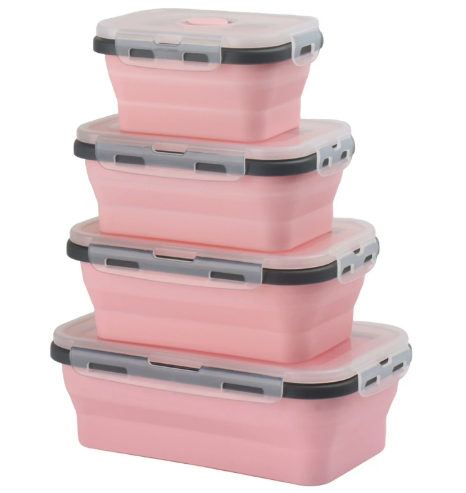SiliconeFlex | Collapsible Leak-Proof Food Storage Containers Set 14