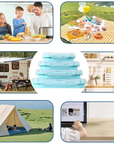SiliconeFlex | Collapsible Leak-Proof Food Storage Containers Set 8