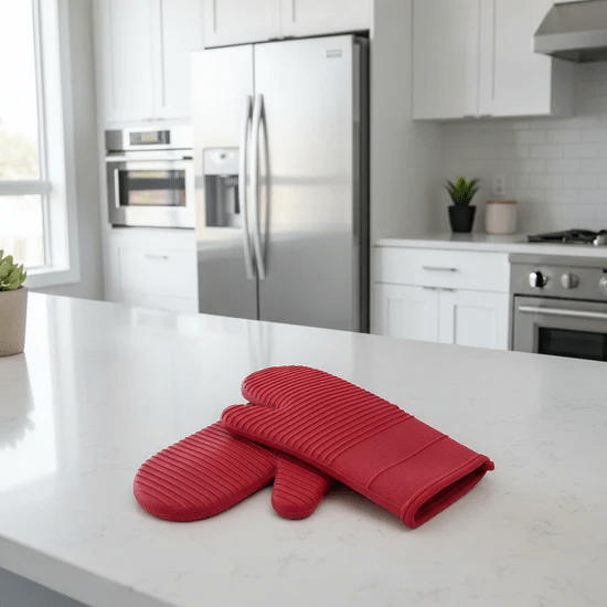 SiliconeGuard | Premium Non-Slip Heat-Resistant Silicone Oven Gloves 4