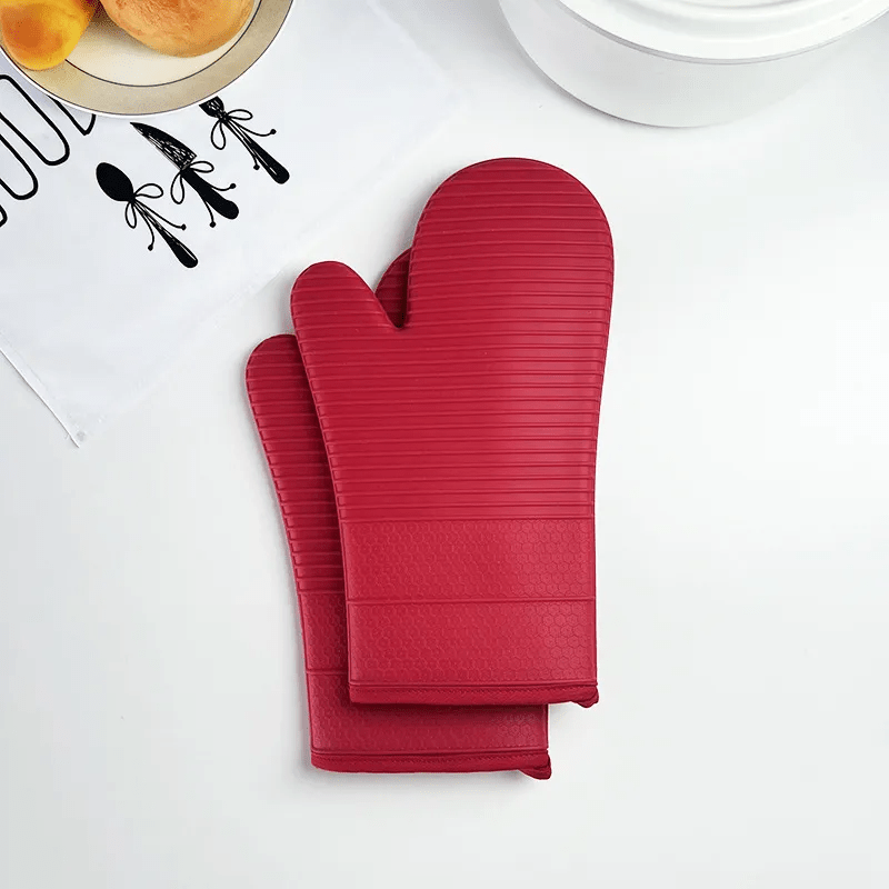 SiliconeGuard | Premium Non-Slip Heat-Resistant Silicone Oven Gloves 6