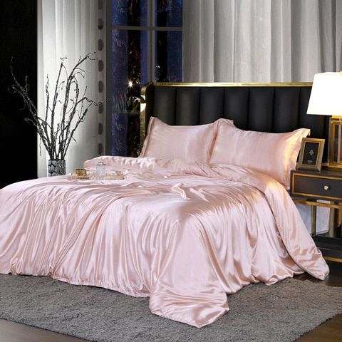 SilkAura - 4-Piece Silk Luxury Bedding 14