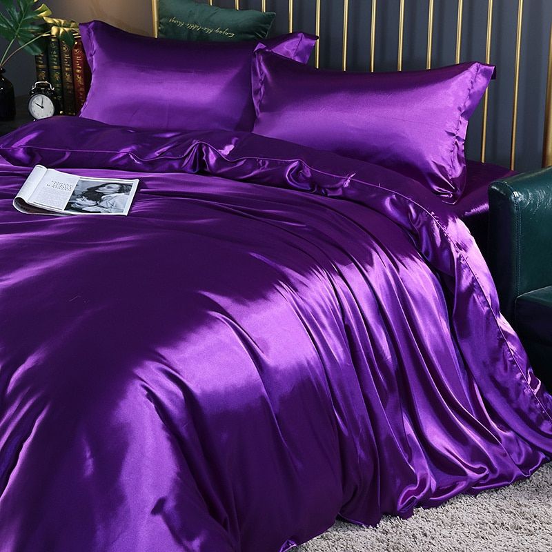 SilkAura - 4-Piece Silk Luxury Bedding 17