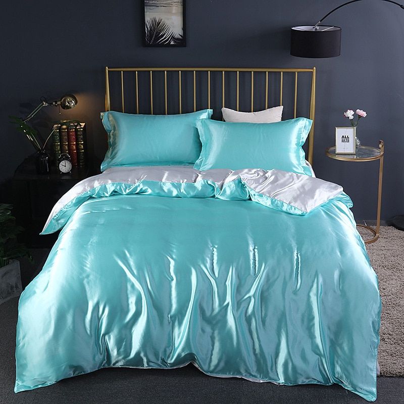 SilkAura - 4-Piece Silk Luxury Bedding 19