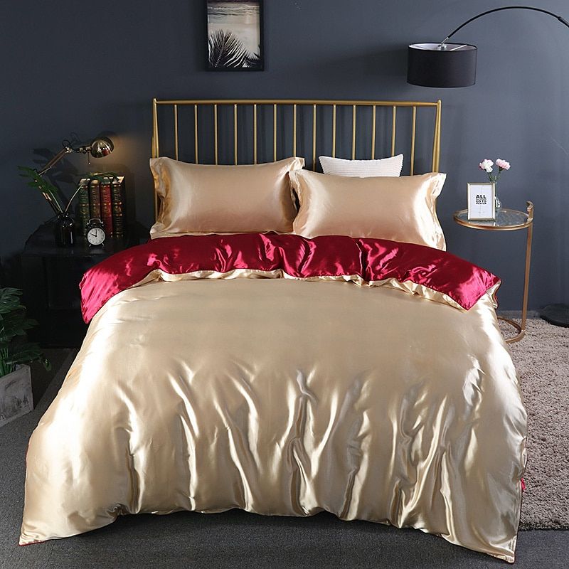 SilkAura - 4-Piece Silk Luxury Bedding 22