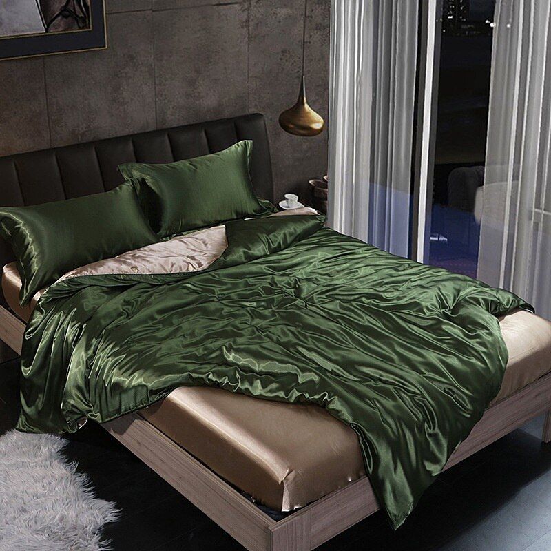 SilkAura - 4-Piece Silk Luxury Bedding 27