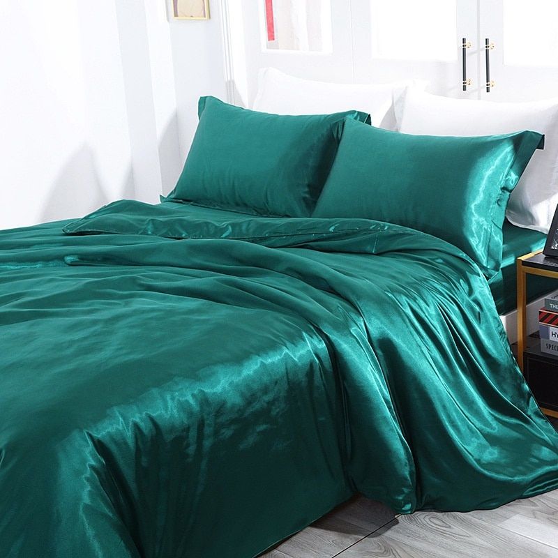 SilkAura - 4-Piece Silk Luxury Bedding 28