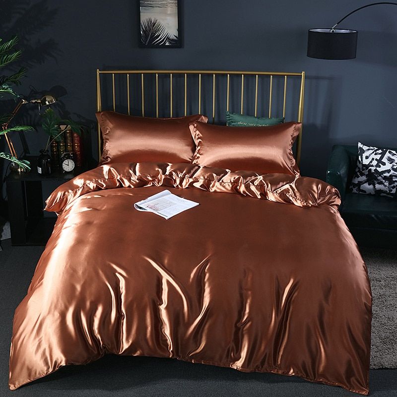 SilkAura - 4-Piece Silk Luxury Bedding 8