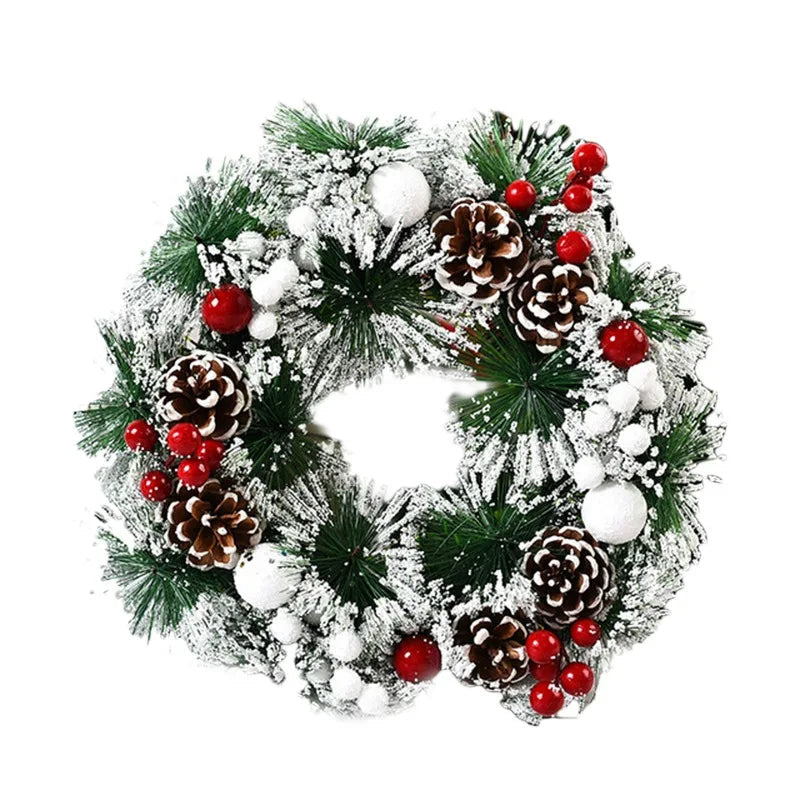 SimulationWonder | Exquisite Christmas Pendant Wreath 0