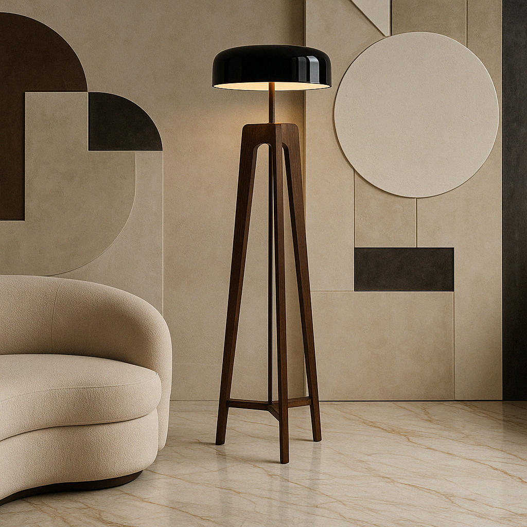 SkandiGlow | Minimalist Scandinavian Floor Lamp 2
