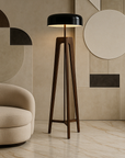 SkandiGlow | Minimalist Scandinavian Floor Lamp 2