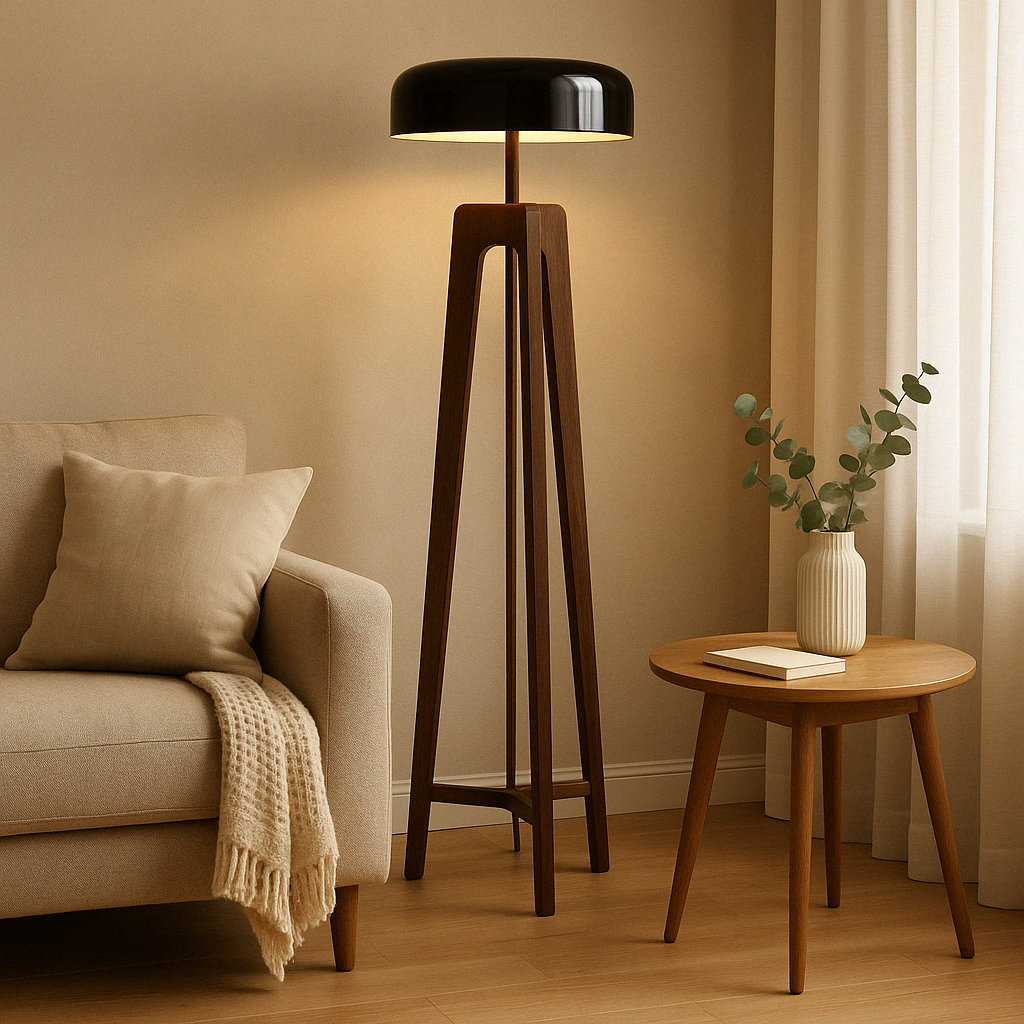 SkandiGlow | Minimalist Scandinavian Floor Lamp 3