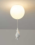 SkyLoom - Bear and Balloon Pendant Light for Kids 0