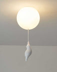 SkyLoom - Bear and Balloon Pendant Light for Kids 11