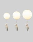 SkyLoom - Bear and Balloon Pendant Light for Kids 6