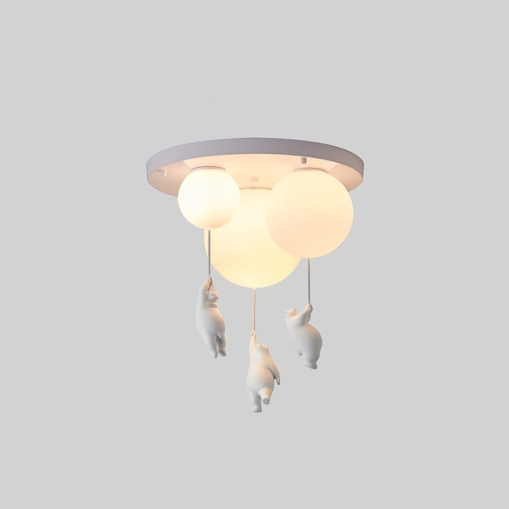 SkyLoom - Bear and Balloon Pendant Light for Kids 8