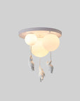 SkyLoom - Bear and Balloon Pendant Light for Kids 8