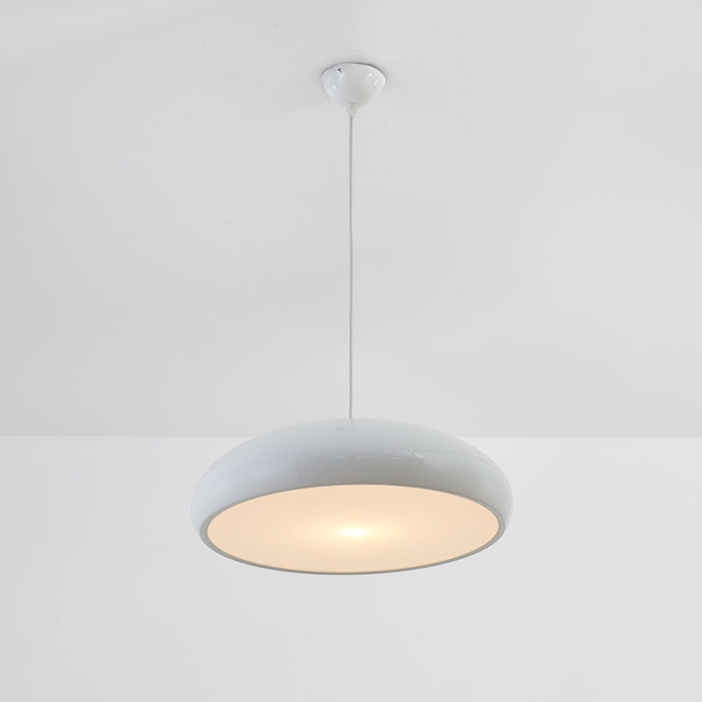 Sleek Round Ceiling Light with Adjustable Height and Energy-Efficient LED – Modern Pendant Fixture for Bedroom and Living Room 4