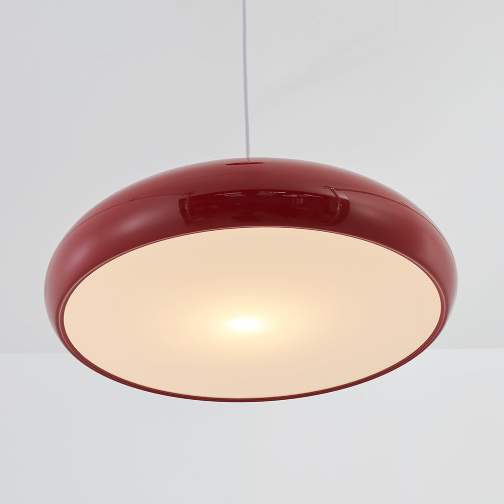 Sleek Round Ceiling Light with Adjustable Height and Energy-Efficient LED – Modern Pendant Fixture for Bedroom and Living Room 7