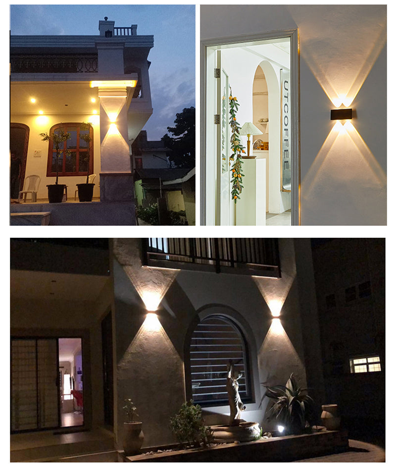 Sleek Solar Wall Lamp with Smart Sensor, IP65 Waterproof Outdoor Light Fixture for Garden and Patio 8