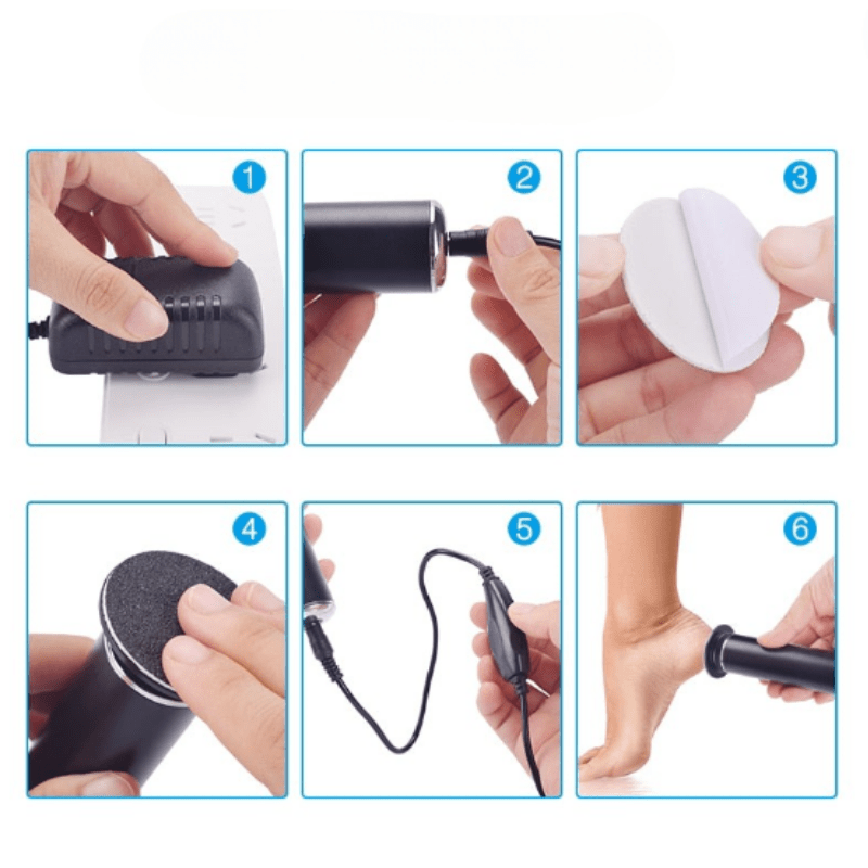 SmoothFeet | Electric Pedicure Device for Gentle Callus and Foot Care 7