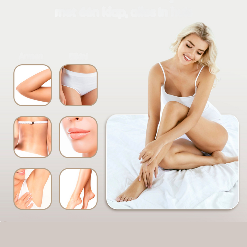SmoothShave - 3-in-1 Lady’s Shaver 3