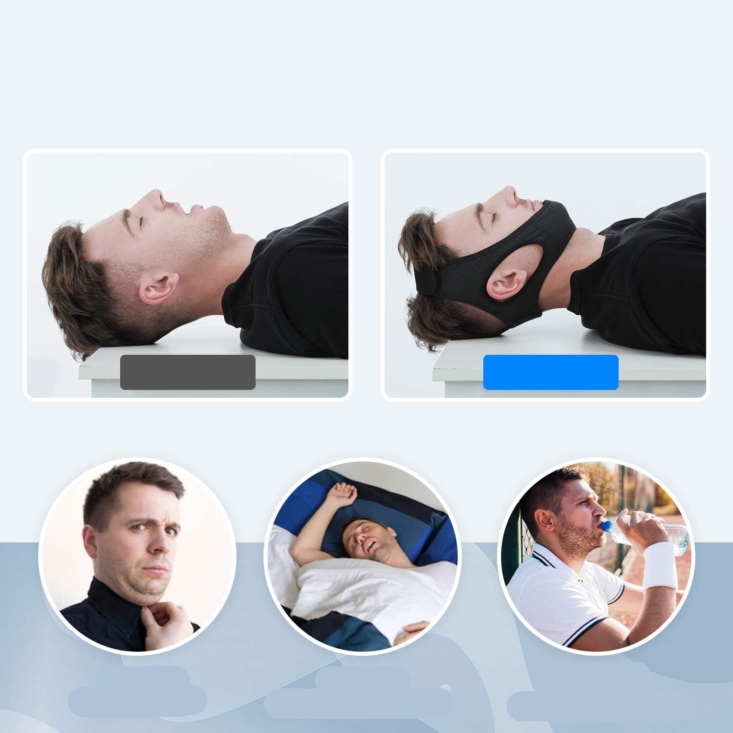 SnoreGuard - Comfortable Chin Strap for Better Sleep 2