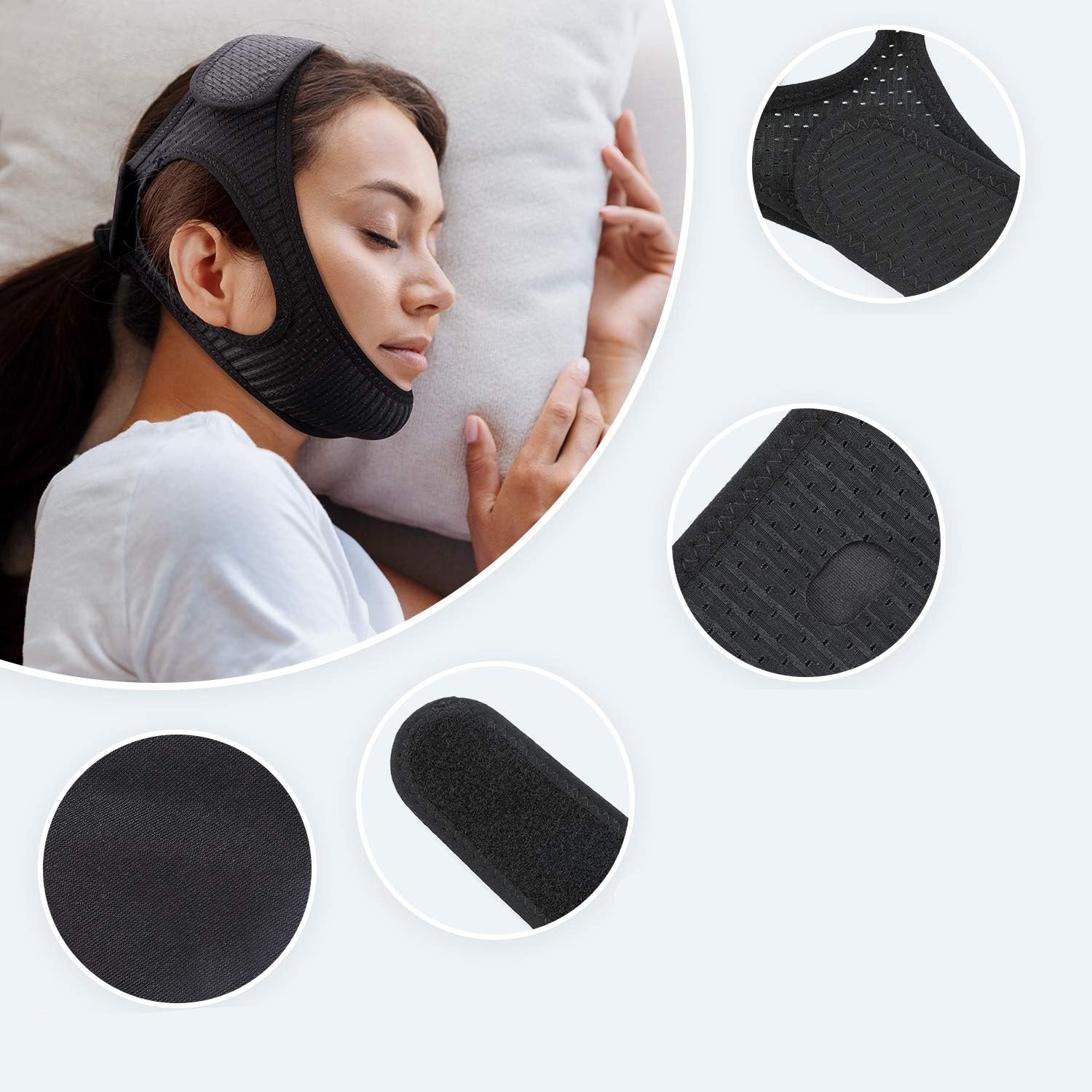 SnoreGuard - Comfortable Chin Strap for Better Sleep 3