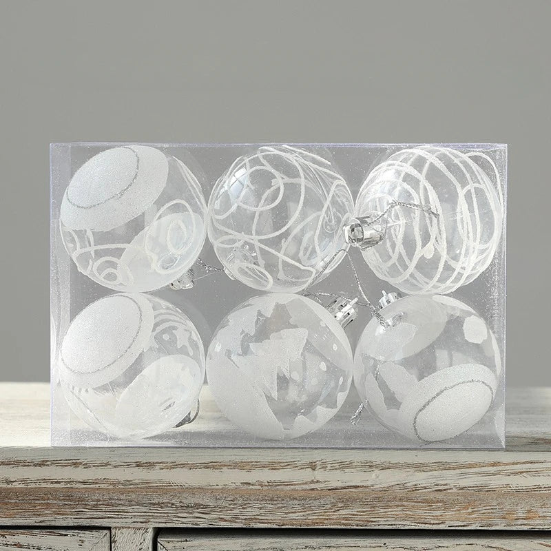 SnowGlobe Baubles | Hanging Christmas Ball Decorations 6