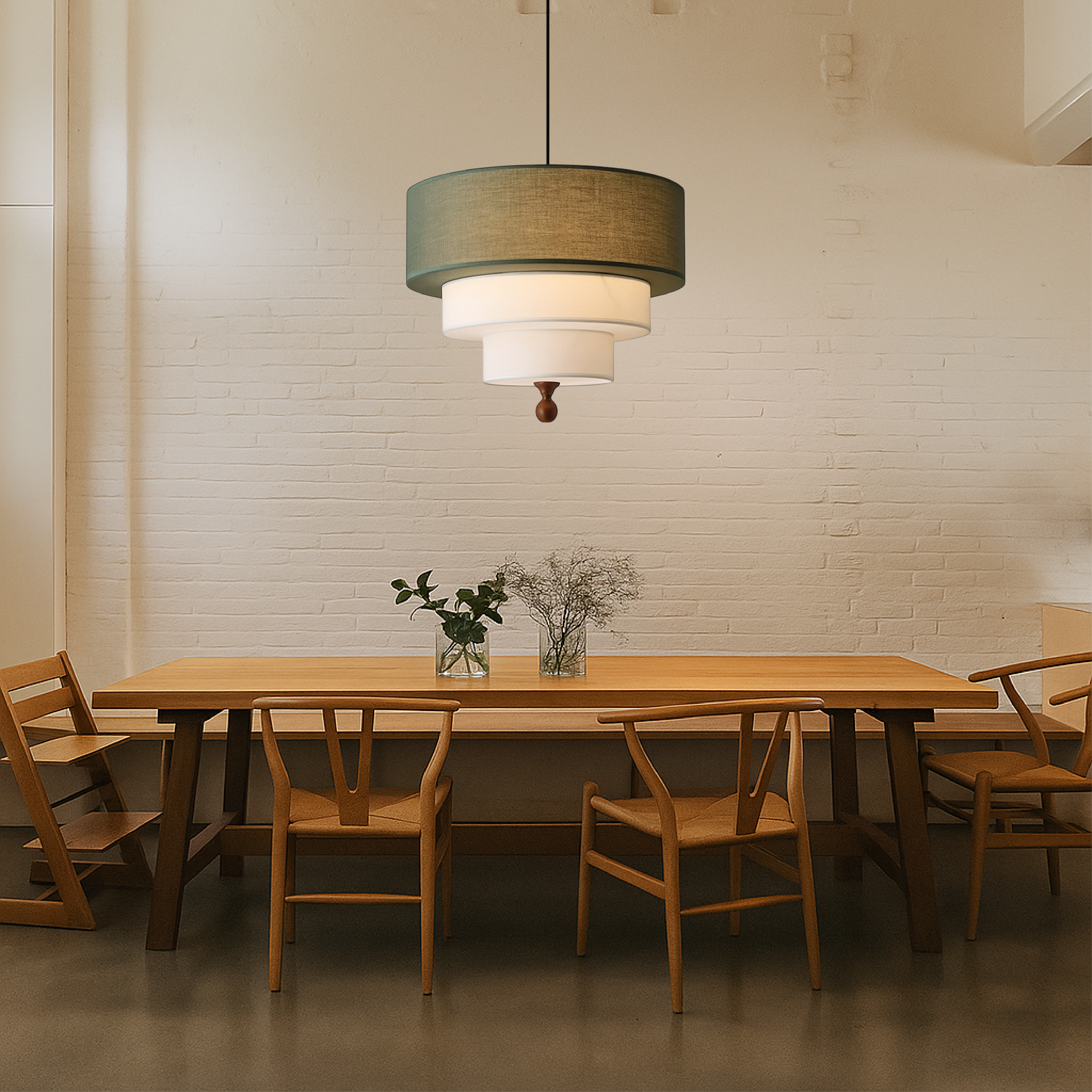 SoftGlow | Handcrafted Cotton Hanging Light 0
