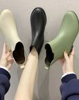SoftSplash | Stylish Comfortable Waterproof Slip-On Rain Boots for Women 2