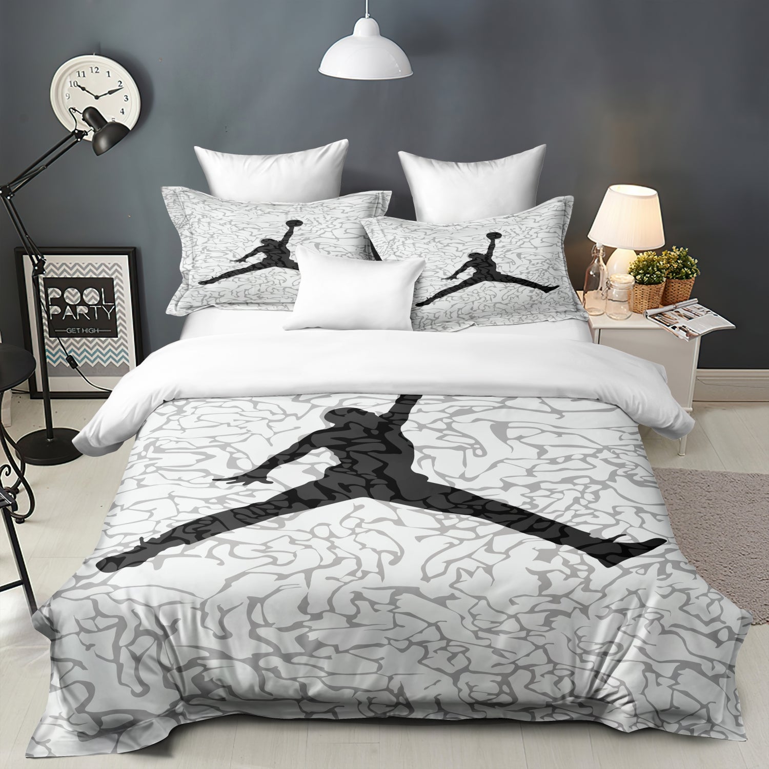 Soft Basketball Bedding Set with Ultra-Soft Duvet Cover and Pillowcases – Sporty Design for Comfort 2