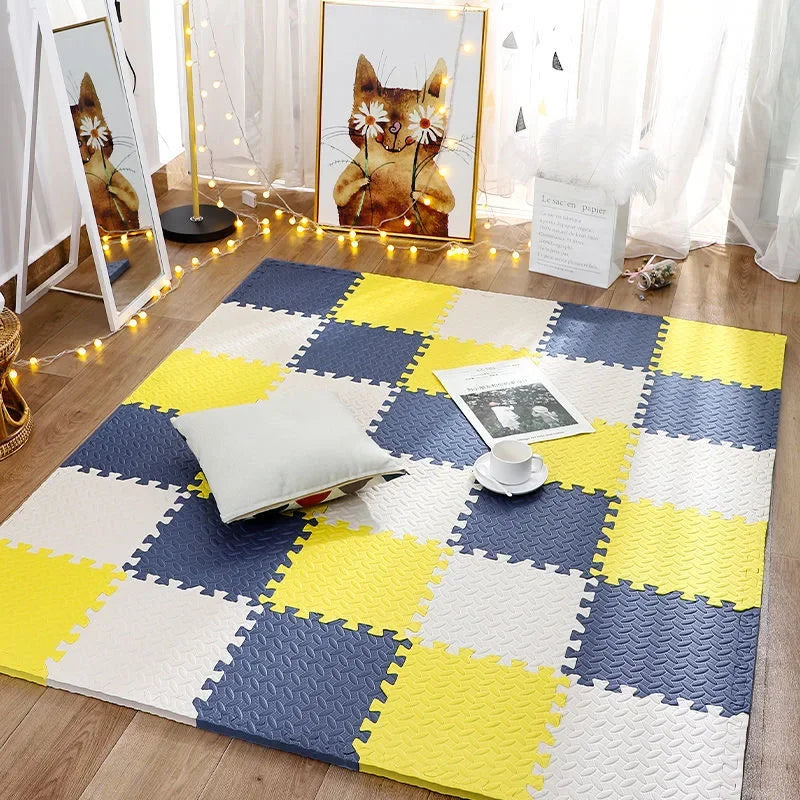 Soft Foam Baby Play Mat - Non-Toxic, Shock-Absorbing, Interlocking Design for Infants and Toddlers 5