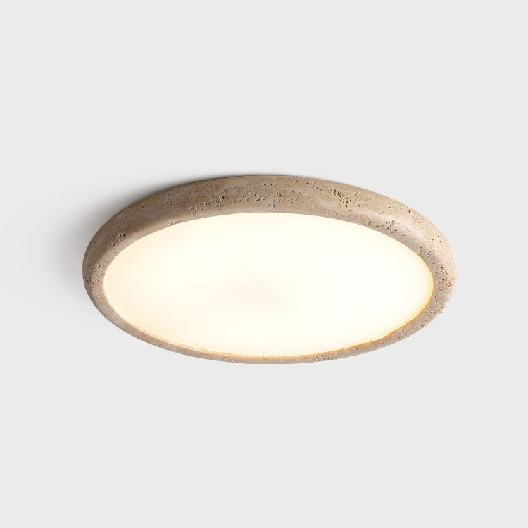Solairis | Minimalist Stone Ceiling Lamp 0