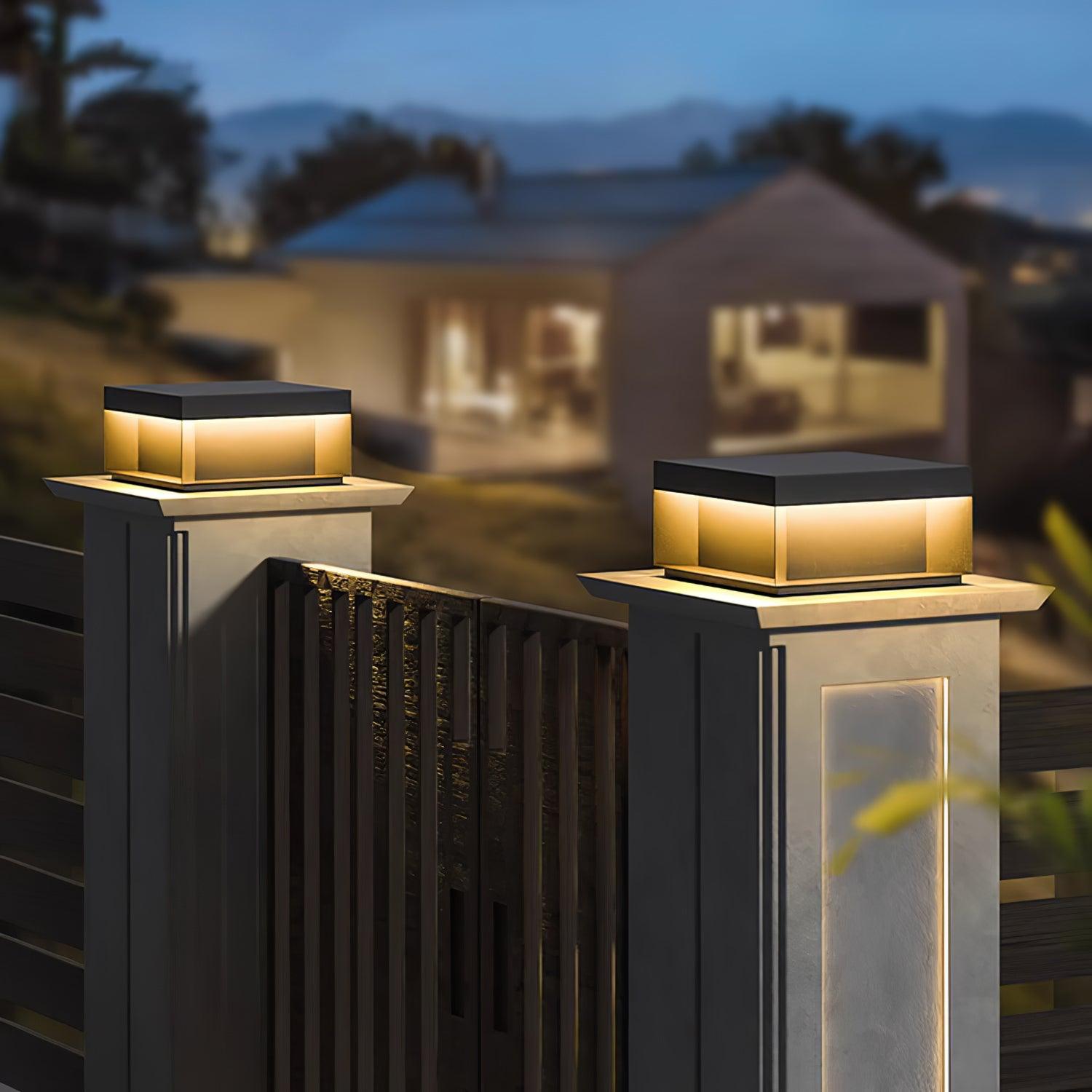 Solar-Powered Outdoor Post Light with IP65 Waterproof Rating – Durable Solar Garden Lights for Landscape Lighting 6