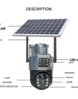 SolarGuard | Advanced Wireless 4K Home Security Camera with Panoramic View 3