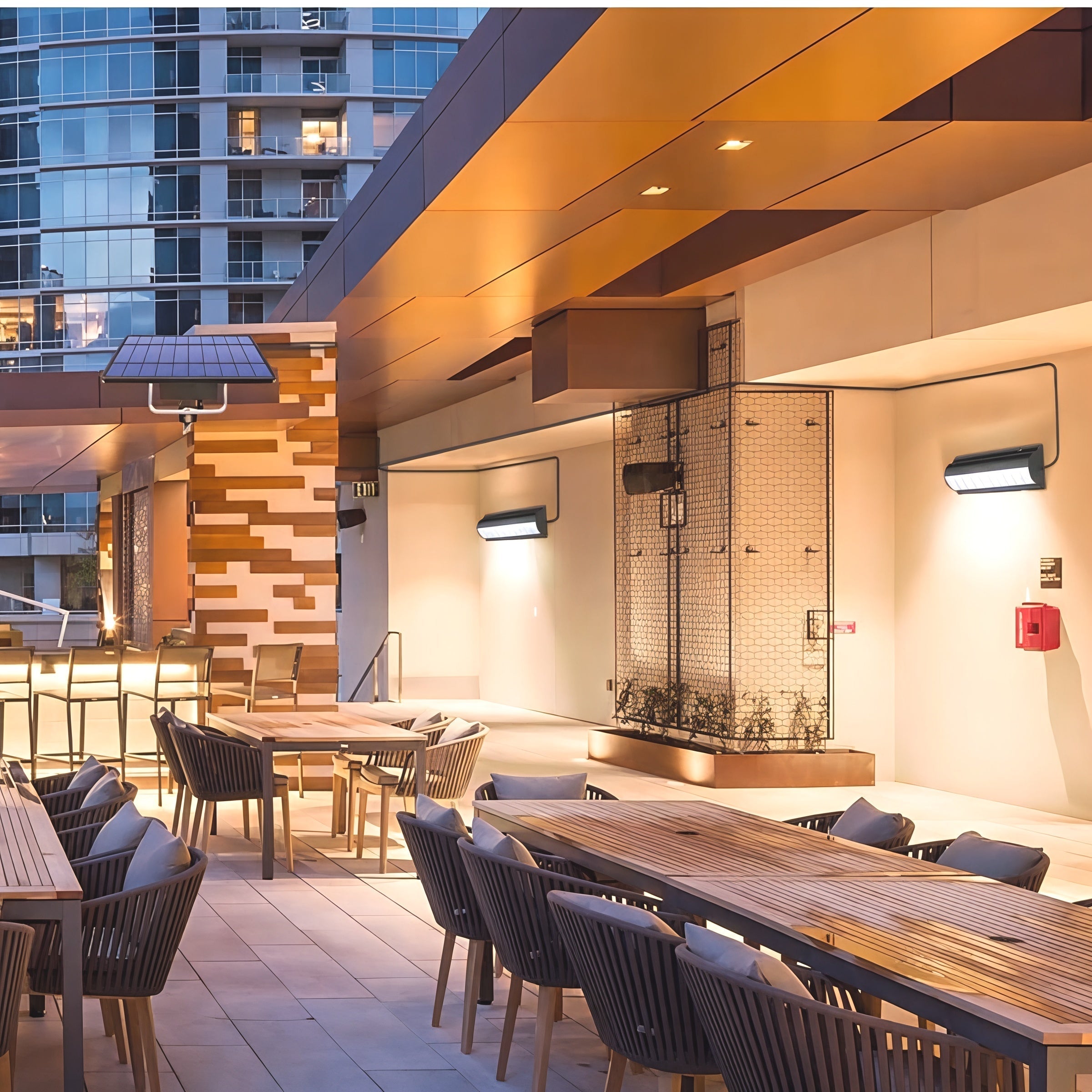 SolarLuma | Modern Outdoor LED Wall Light Powered by Solar Energy 5