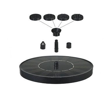 Solar Bird Bath Fountain with Eco-Friendly Design – Relaxing Water Sounds for Garden, Patio, or Balcony 5