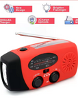 SolaraWave | Versatile Solar Hand Crank Emergency Radio for Outdoor Use 2
