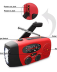 SolaraWave | Versatile Solar Hand Crank Emergency Radio for Outdoor Use 8
