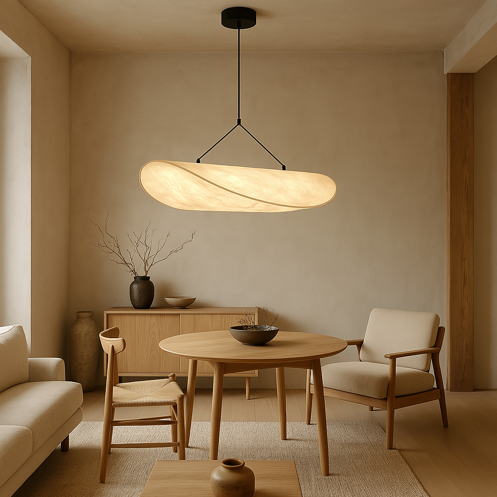 Solenra | Modern Japanese-style Hanging Lamp 3