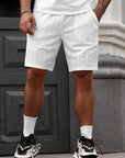Niklas | Solid Color Casual Summer Shorts with Relaxed Fit