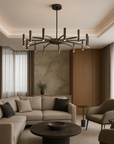 Solithra | Minimalist 12 Heads Contemporary Chandelier 2