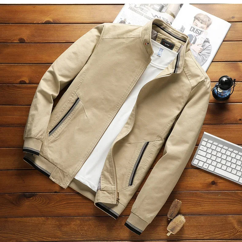 Solven | Cotton Bomber Jacket for Men with Classic Fit 2